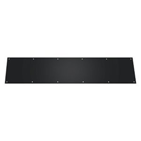 DELTANA Kick Plate 8 x 34  S/S in Paint Black KP834U19